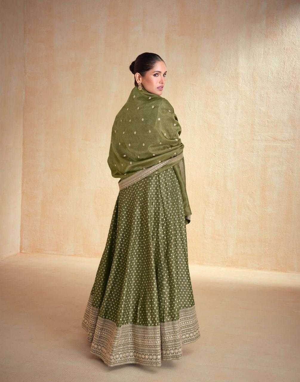 Organza Anarkali Party Gown - MYLUXURY LANE ENTERPRISE